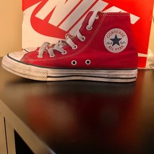 Red converse